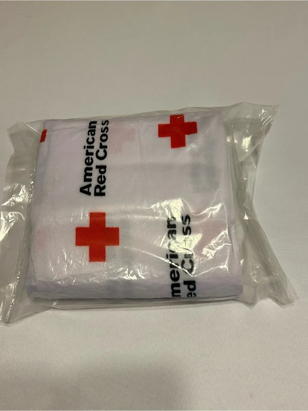 Vintage American Red Cross emergency blanket NEW